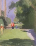 Clarice Beckett Out Strolling painting